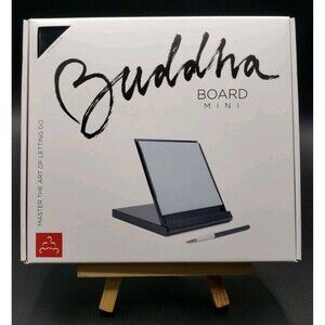 Buddha Board  Mini Black Master The Art Of Letting Go 5x5" Black Reusable Art!!!